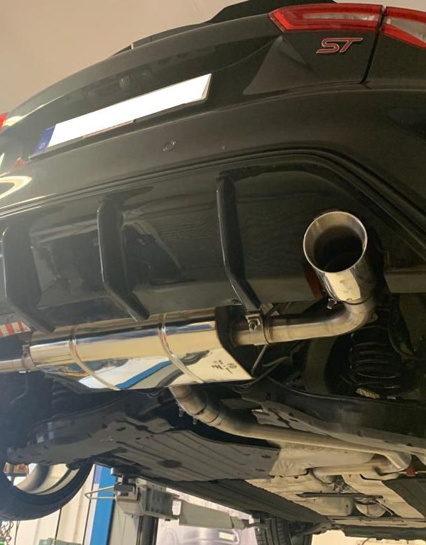 Focus ST 280 MK 4 Fox Sportauspuffanlage ab OPF  mit EG Zulassung